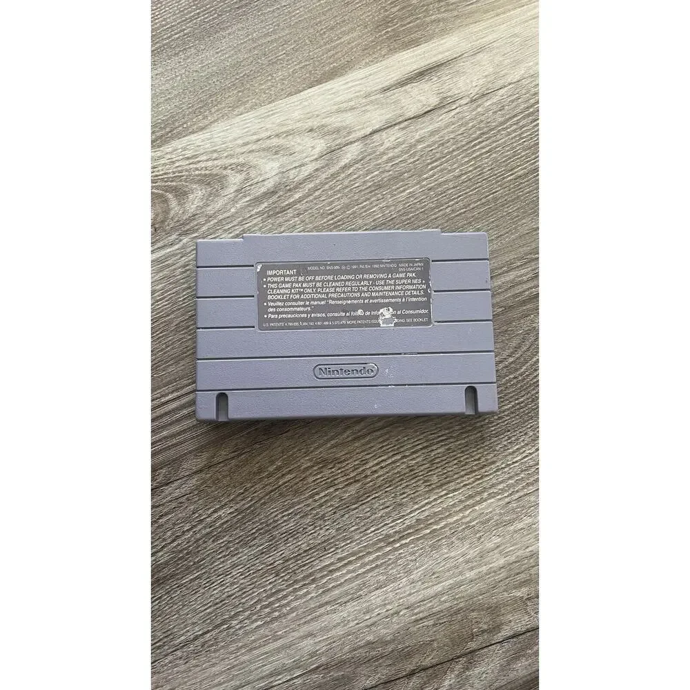 Tetris 2 SNES Cartridge Only Tested & Cleaned Sticker Damage 1994